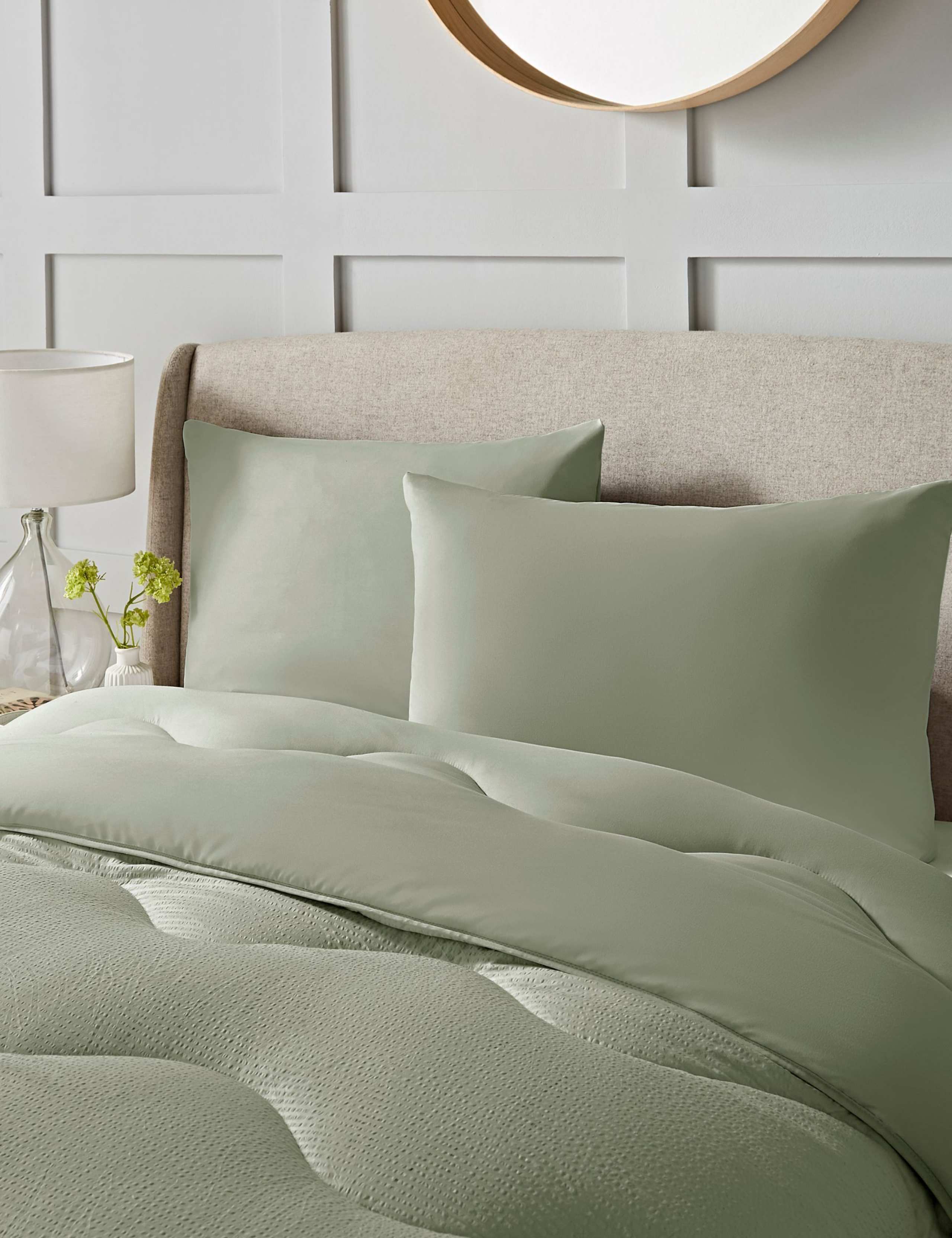 Night Lark seersucker 4.5 tog coverless duvet set (British brand)