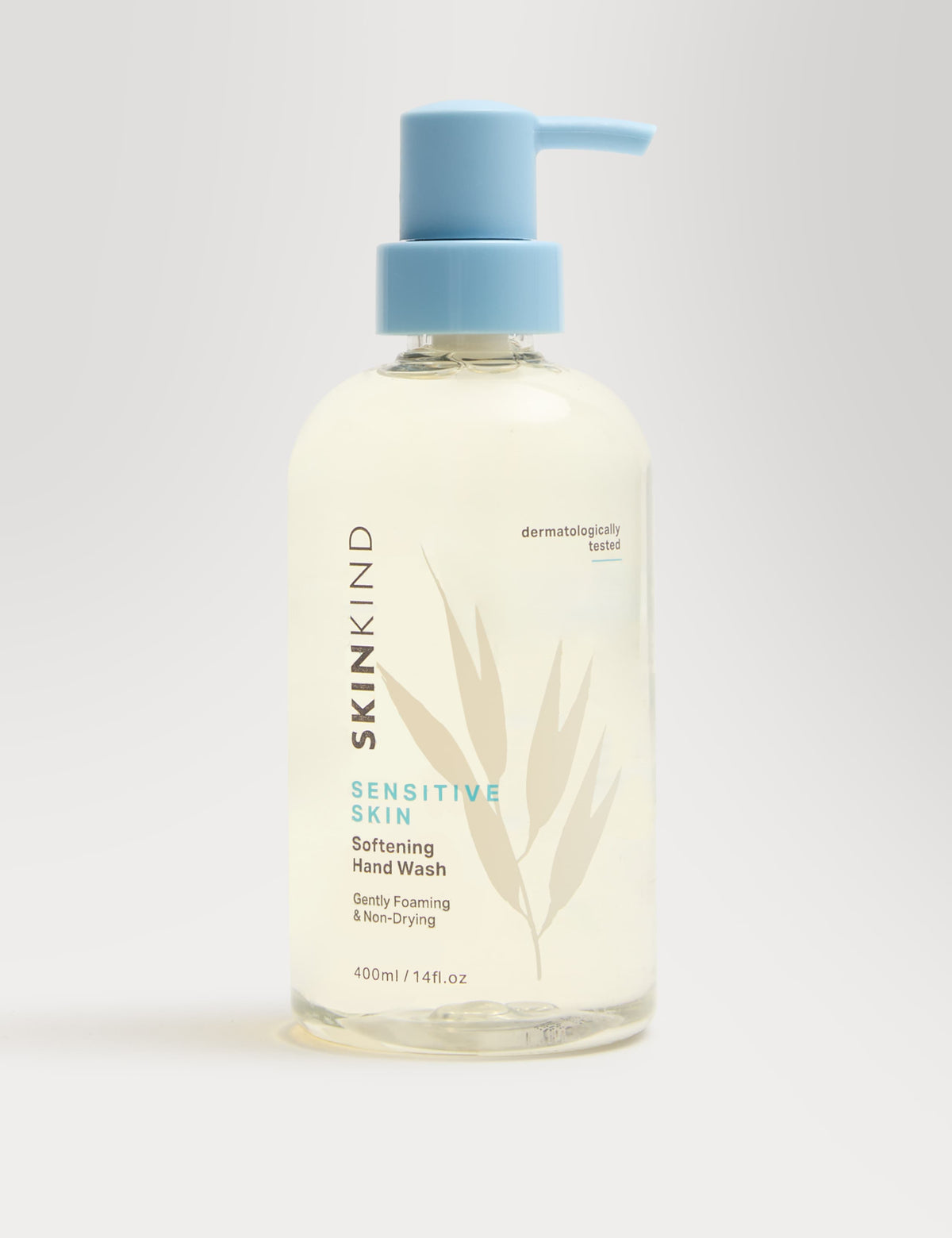 Skinkind hand wash sensitive fragrance-free 400ml, UK version
