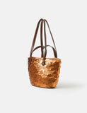 Accessorize sequin cross body basket bag, imported from the UK