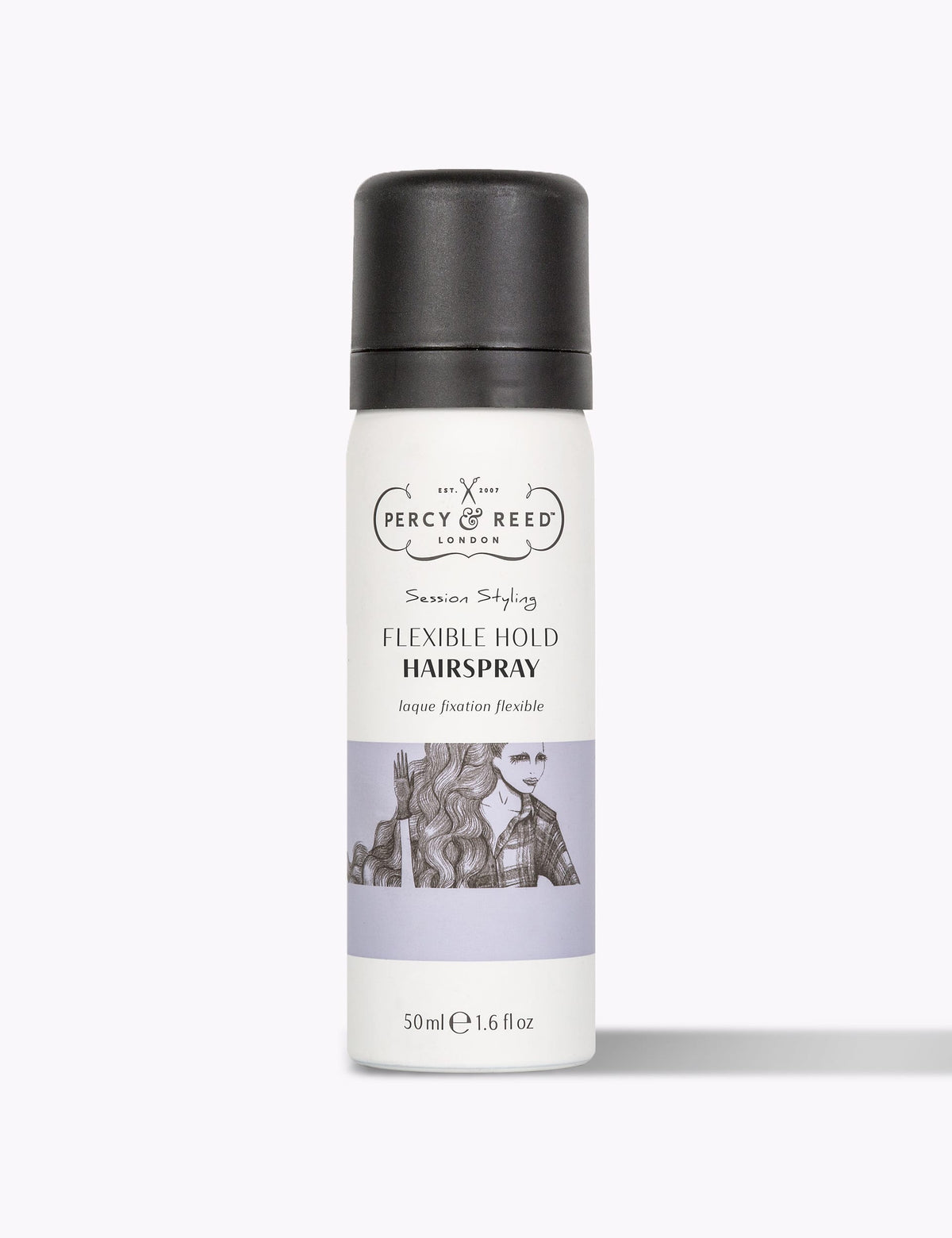 Percy & Reed Session Styling Flexible Hold hairspray 50ml (British brand)
