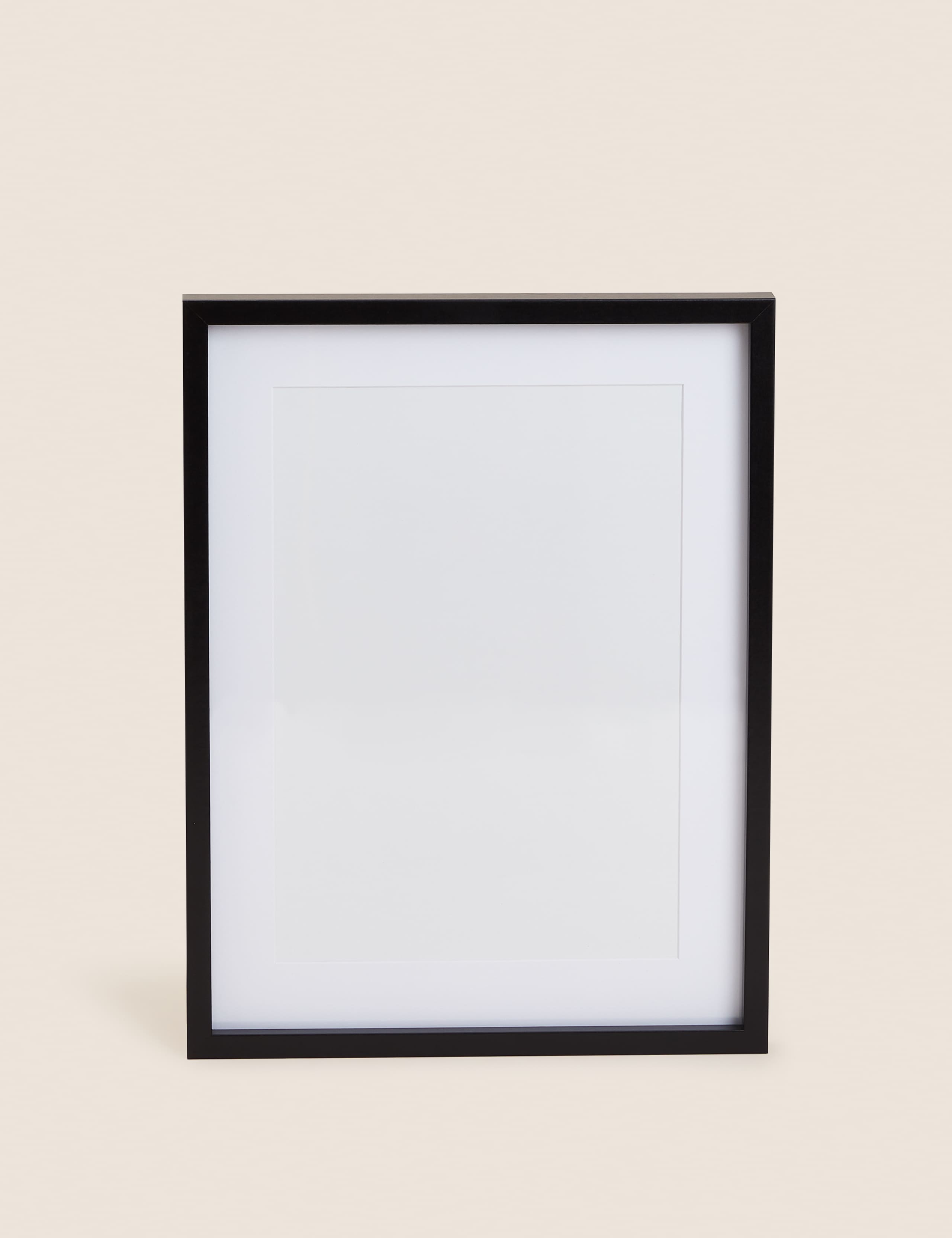 Set of 11 wood photo frames in multiple sizes (British brand)