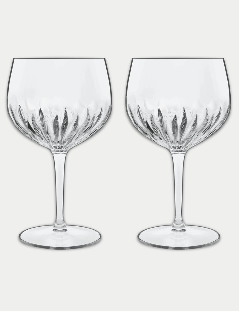 Luigi Bormioli American gin glasses set of 2 (British brand)