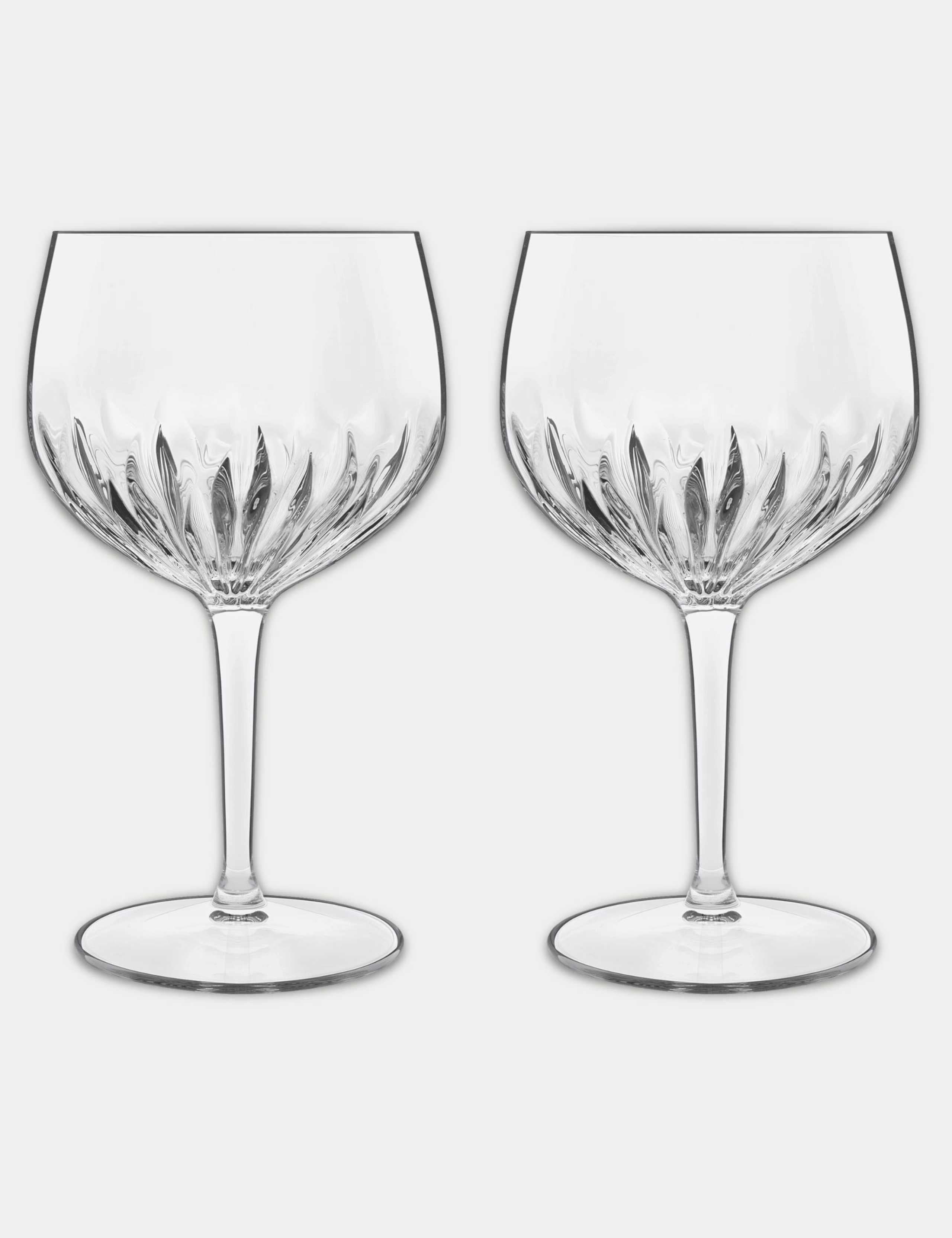 Luigi Bormioli American gin glasses set of 2 (British brand)