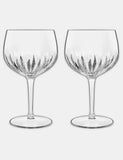 Luigi Bormioli American gin glasses set of 2 (British brand)