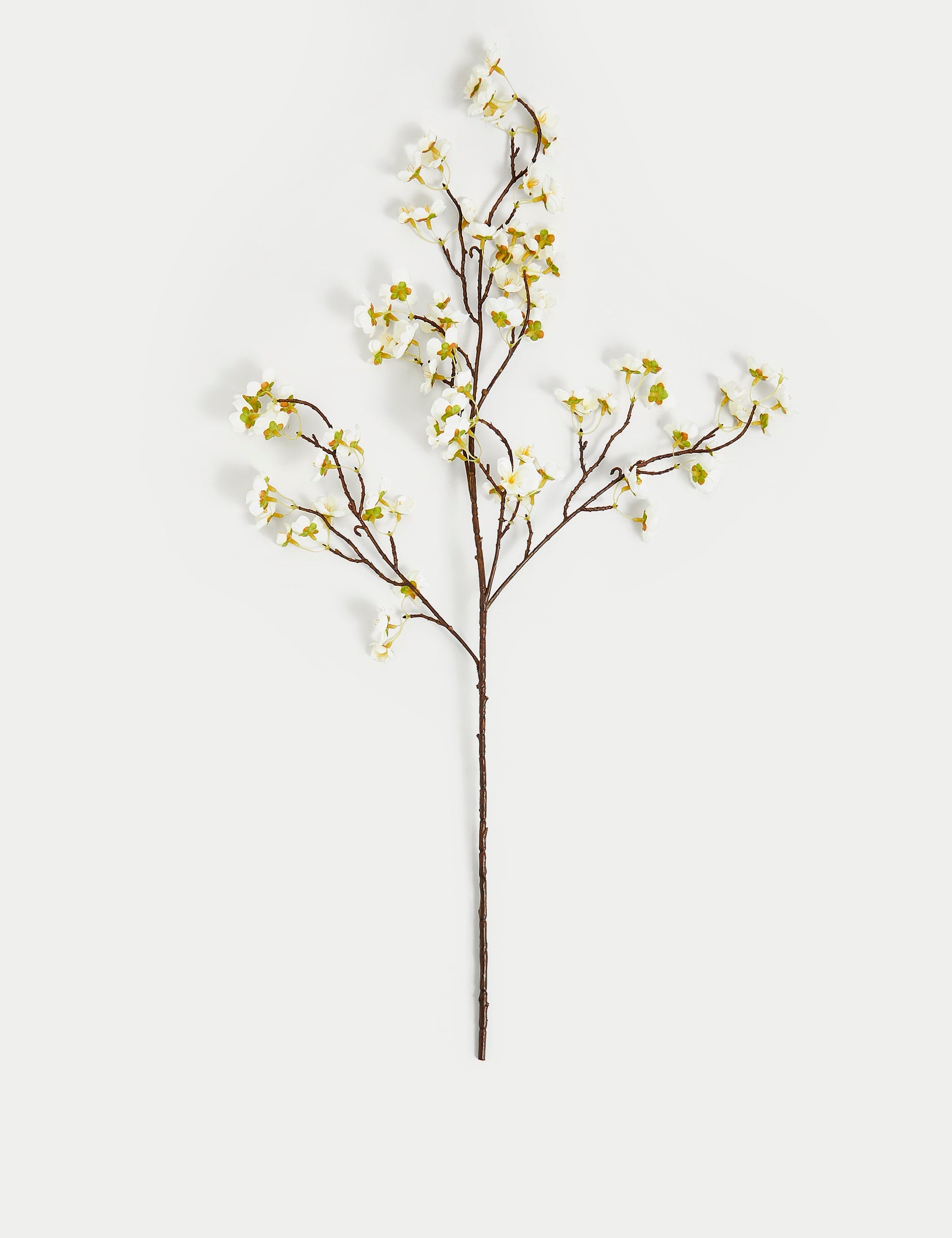 Set of 2 artificial cherry blossom stems 100 cm long (British brand)