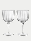 Luigi Bormioli Bach Sloe gin glasses (British brand)