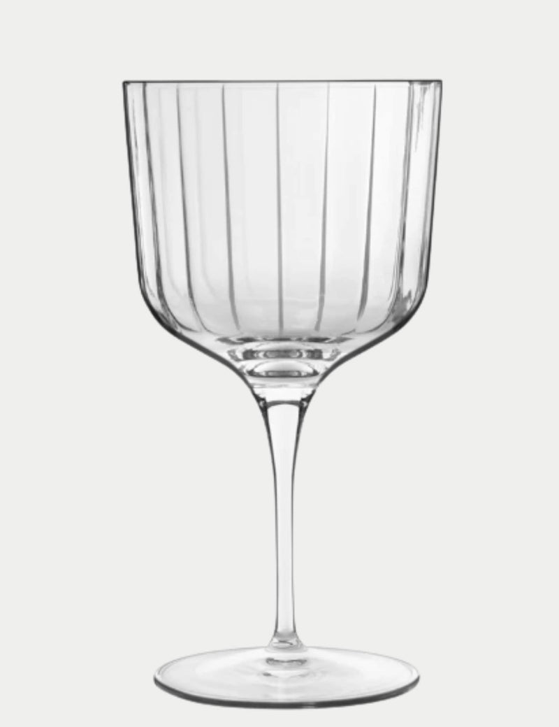 Luigi Bormioli Bach Sloe gin glasses (British brand)