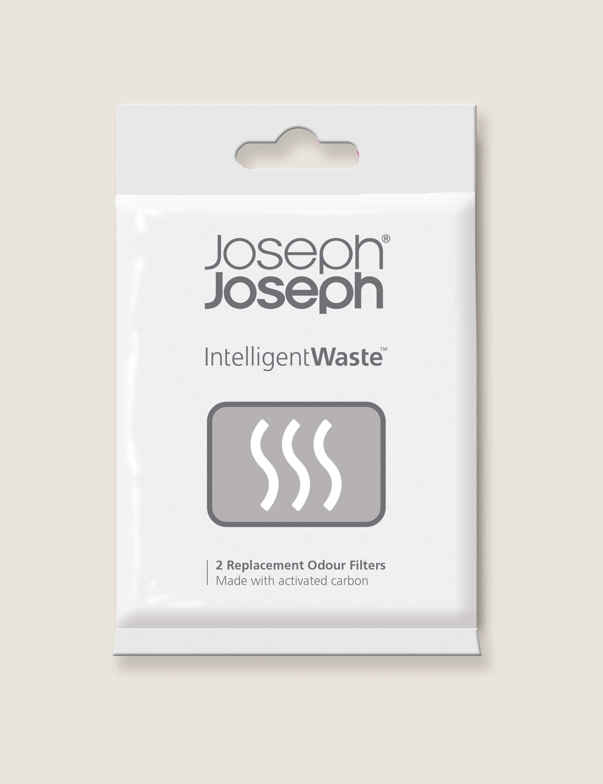 Joseph Joseph bin replacement odour filters, set of 2 (British brand)