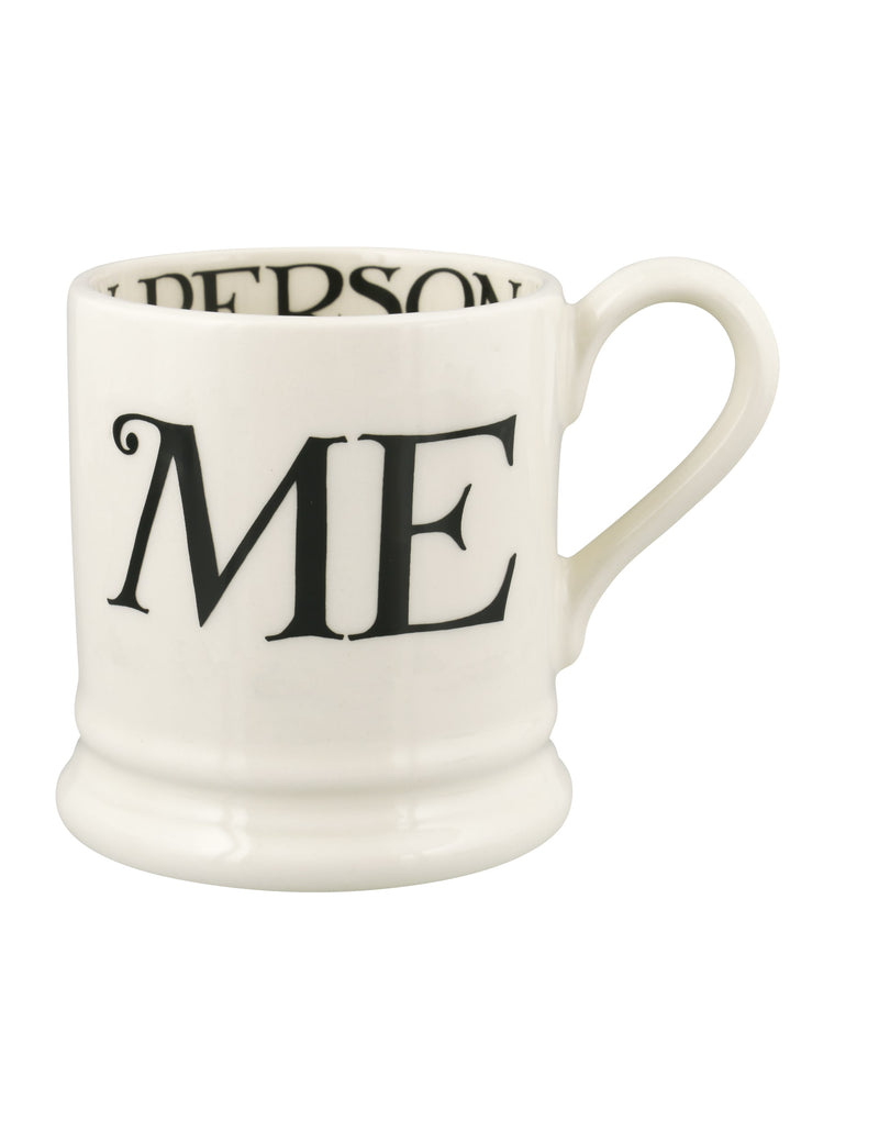 Set of 2 Black Toast You & Me Mugs