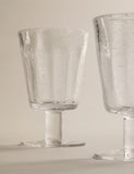 Bubble wine glasses set of 2 with captured bubbles, UK version