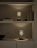 Set of 2 ceramic small table lamps, UK version