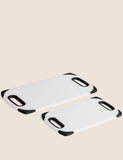 Set of 2 plastic chopping boards (British brand)
