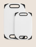 Set of 2 plastic chopping boards (British brand)