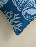 Coastal outdoor cushions set of two 43cm square - British product