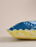 Coastal outdoor cushions set of two 43cm square - British product