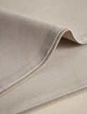 Cotton linen embroidered edge placemats set of 2, UK version