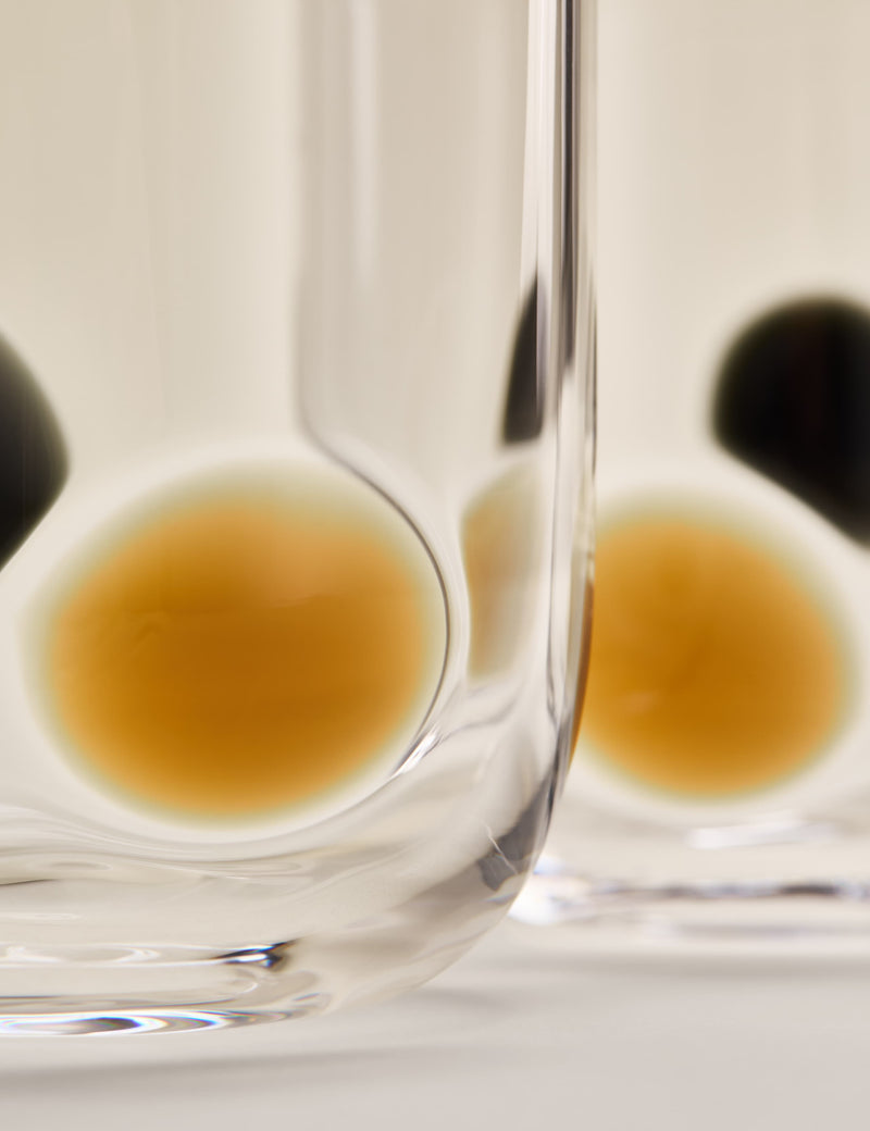 Set of two dot tumblers (British brand)