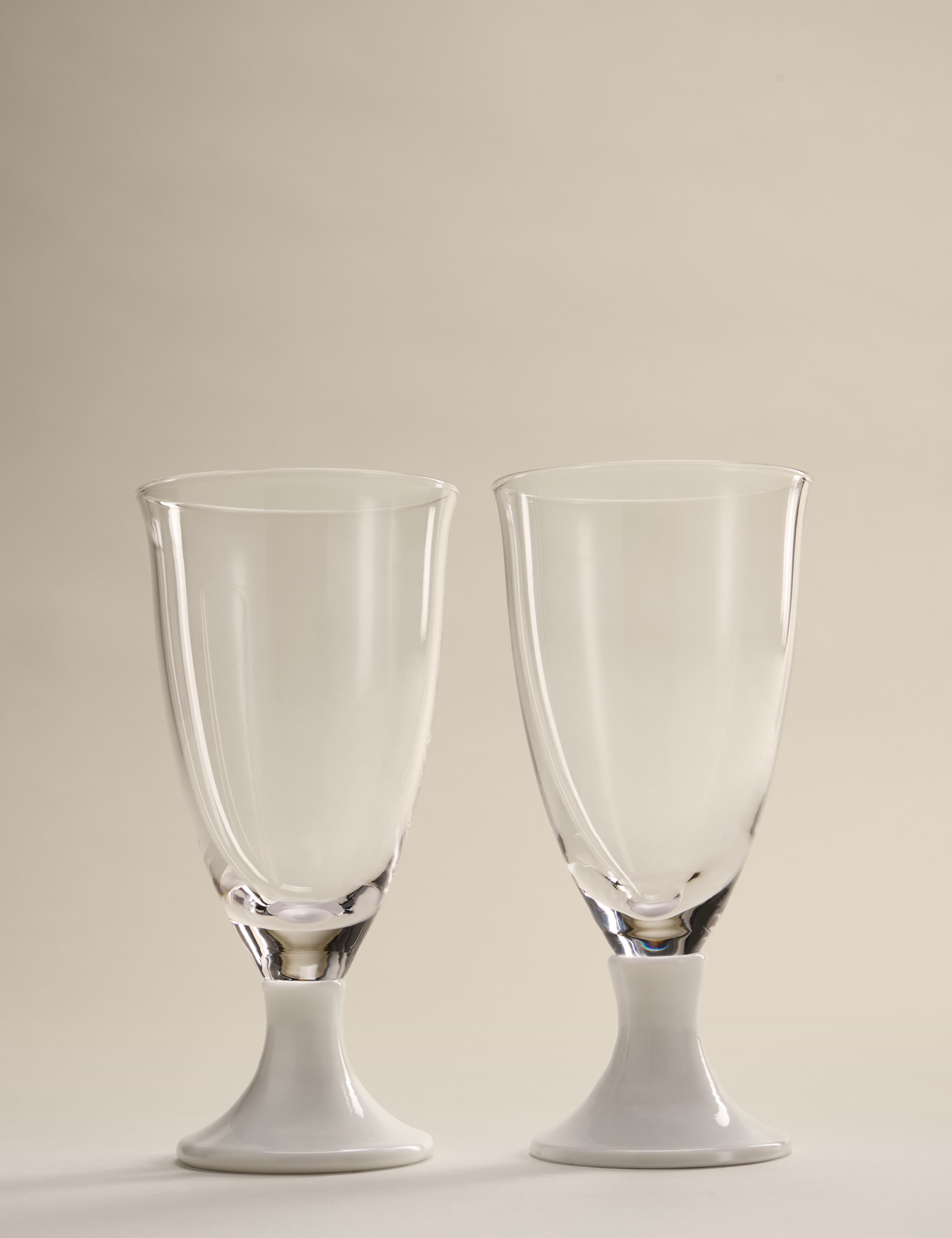 M&S Kelly Hoppen footed wine glasses, imported from the UK
