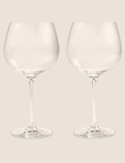 Set mit 2 Gin-Gläsern