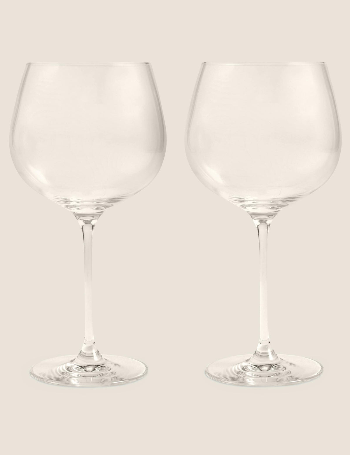 Set mit 2 Gin-Gläsern