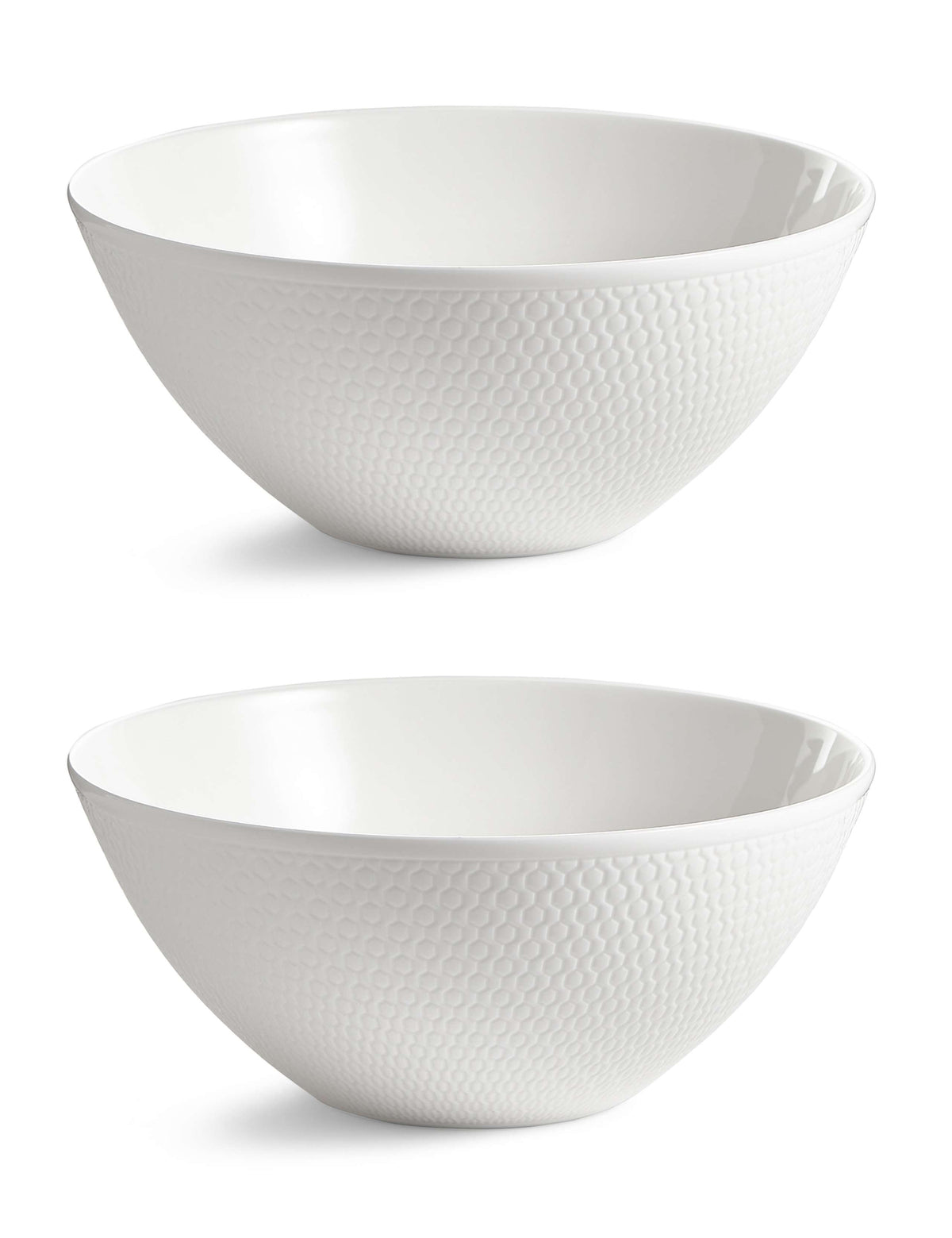 Wedgwood Gio cereal bowls set of 2 fine bone china (British brand)