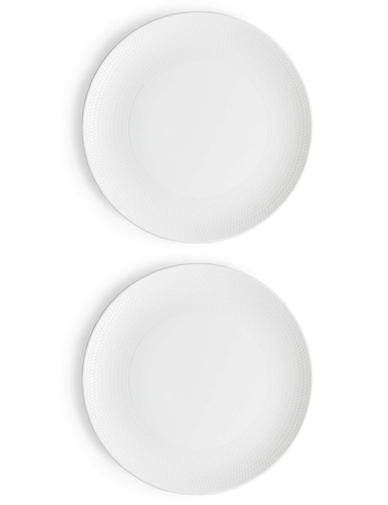 Wedgwood Gio dinner plates set of 2, fine china, imported from the UK