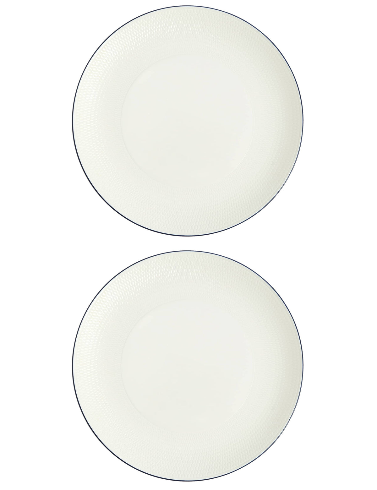 Wedgwood Gio dinner plates set of 2 fine bone china, imported from the UK