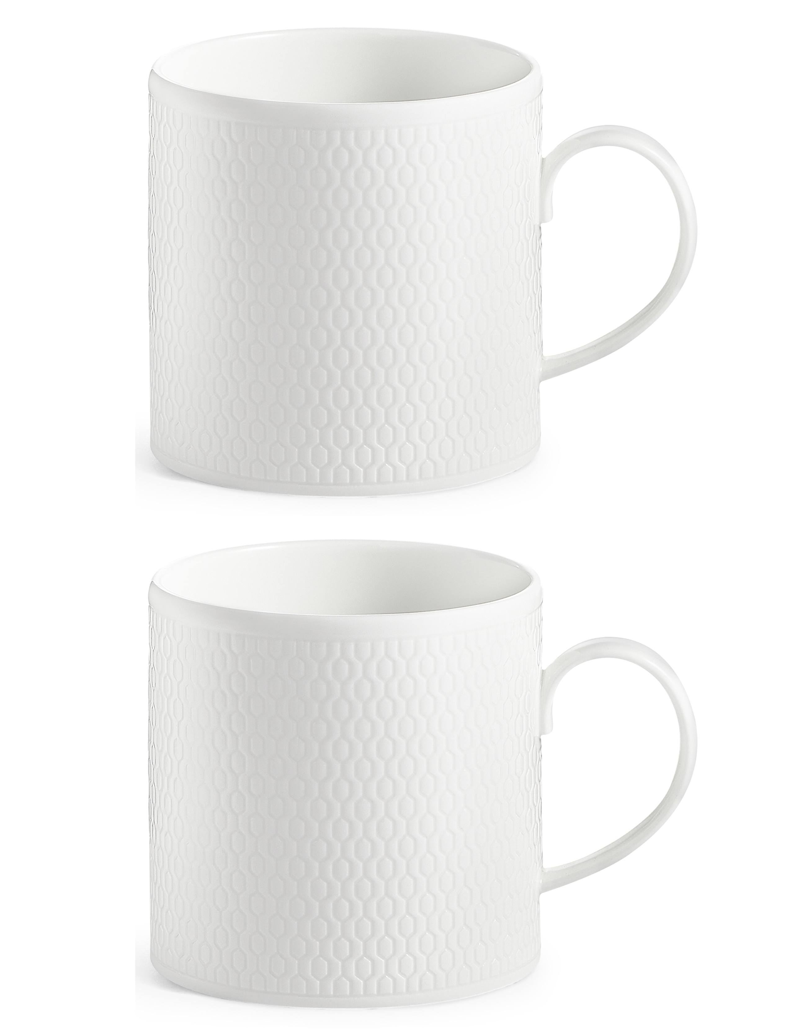 Wedgwood Gio fine bone china mug set, imported from the UK