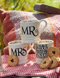 Emma Bridgewater Mr & Mrs Toast Mugs (British brand)