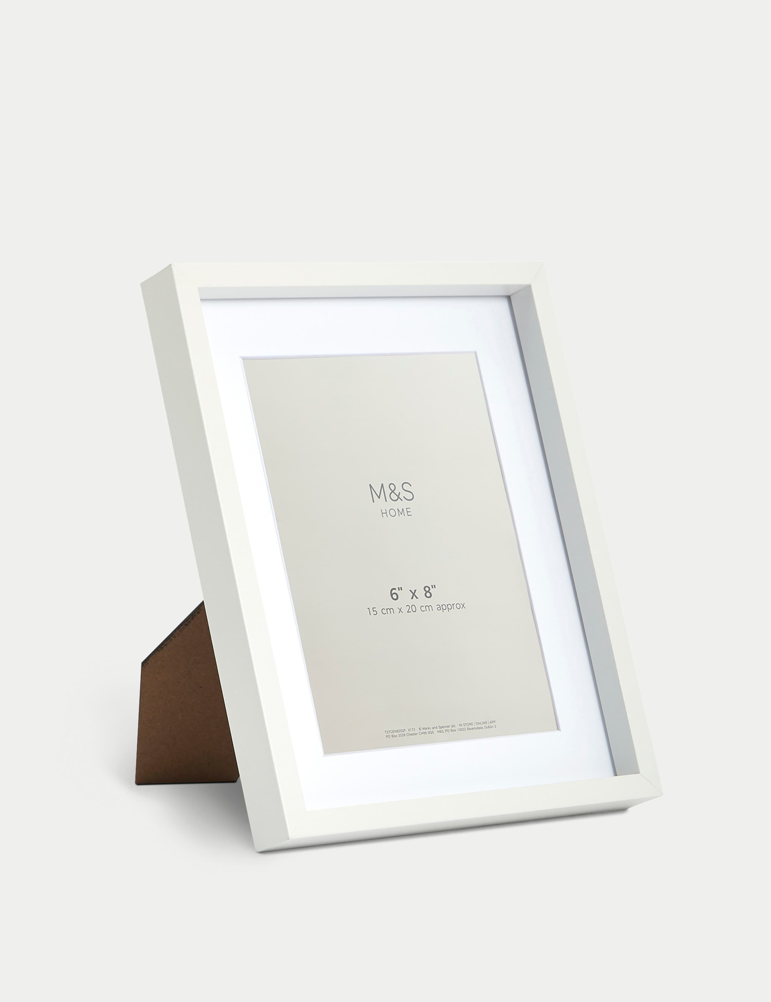 6x8 inch photo frames set of two (British brand)