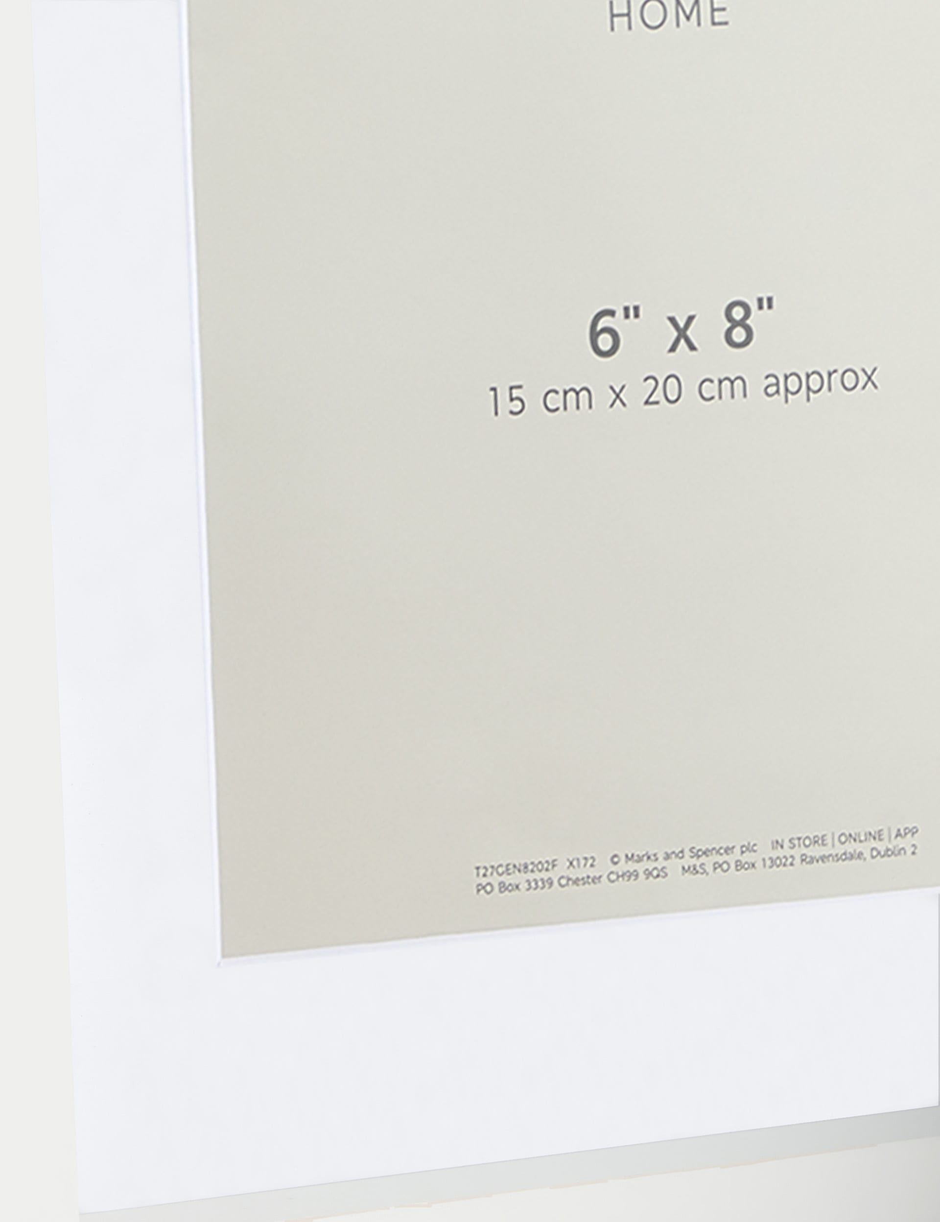 6x8 inch photo frames set of two (British brand)
