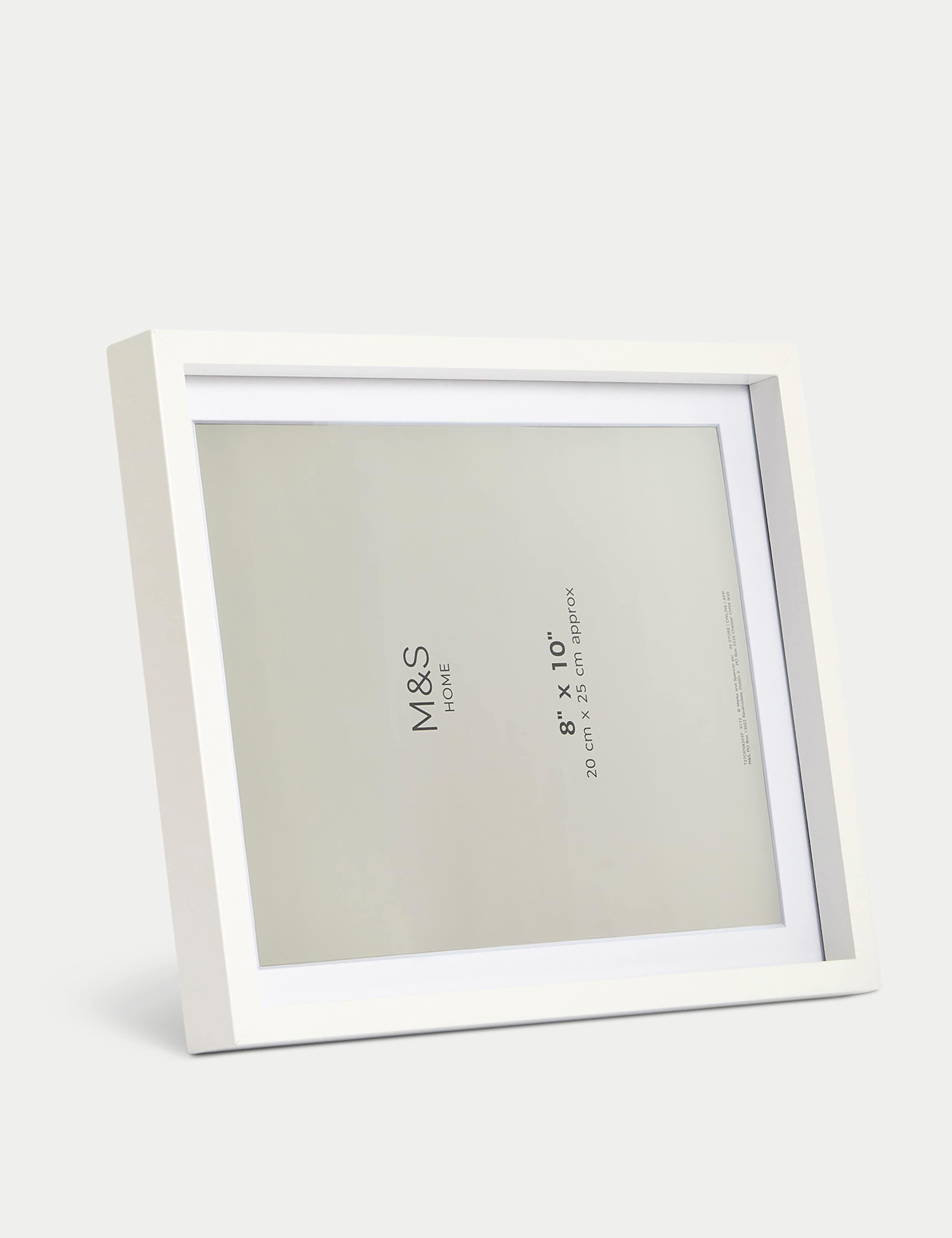 Set of two 8x10 inch wood-effect photo frames (British brand)