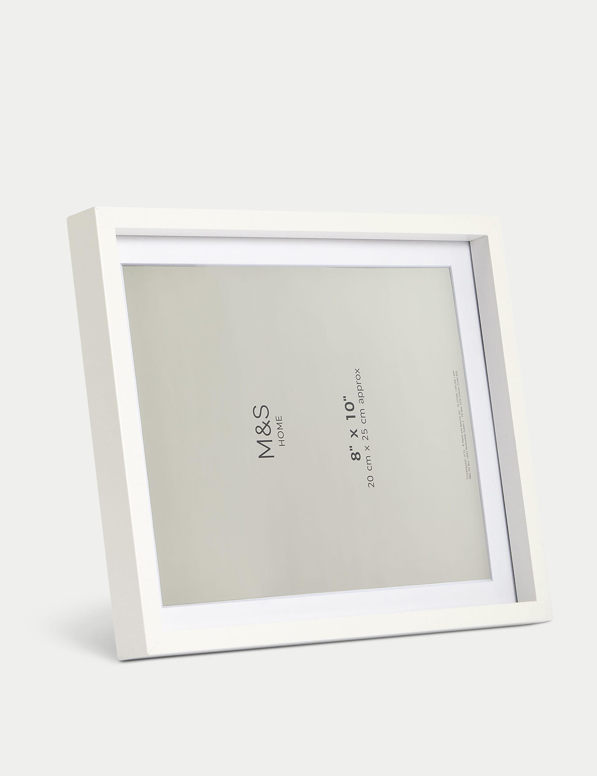 Set of two 8x10 inch wood-effect photo frames (British brand)