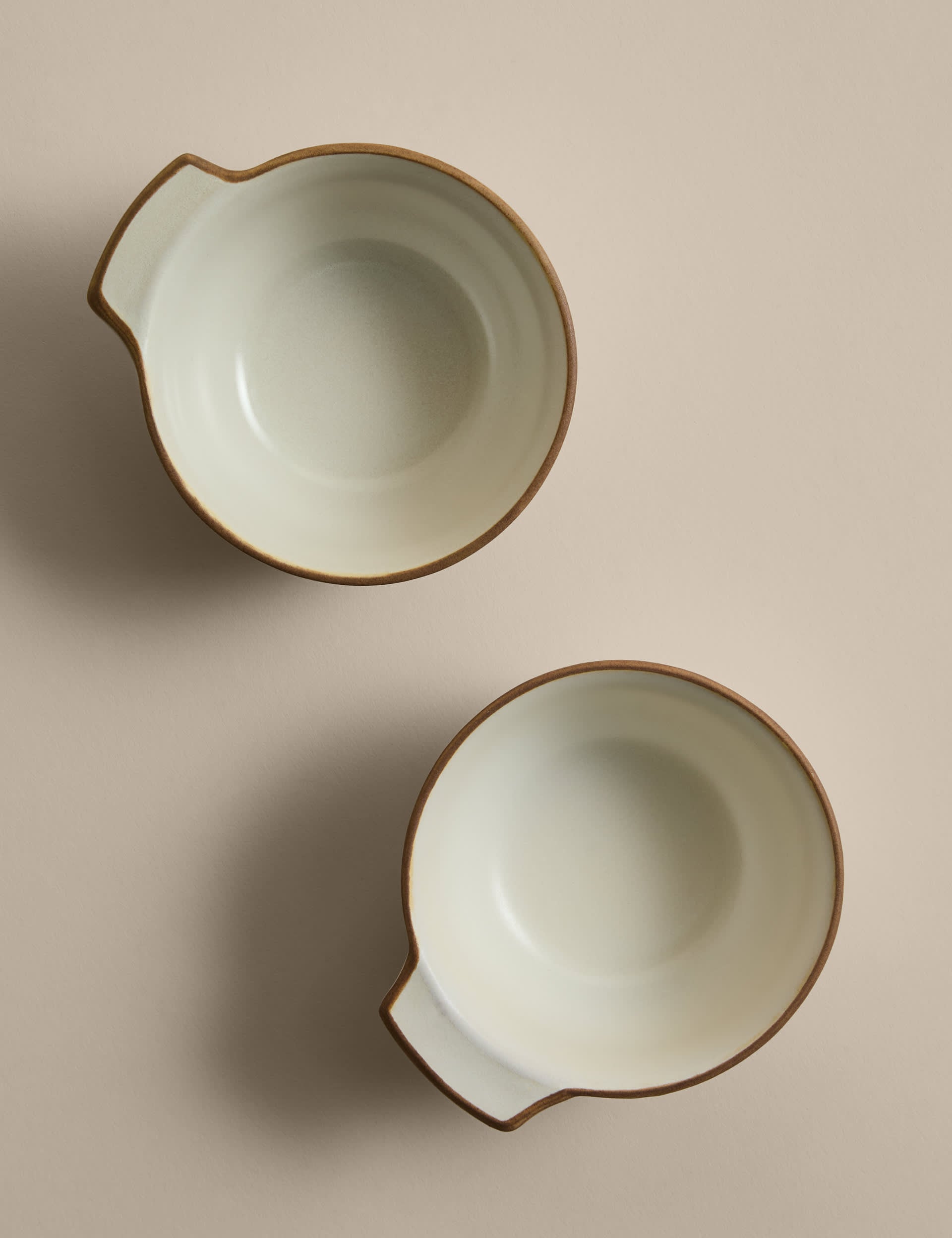 Picky Bits stoneware small handle bowls set of 2 (British brand)