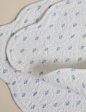 Pure cotton quilted coastal placemats set of 2 (British brand)