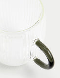 Set of 2 Ribbed Mugs