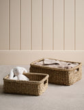 Seagrass rectangular baskets set of 2 (British brand)