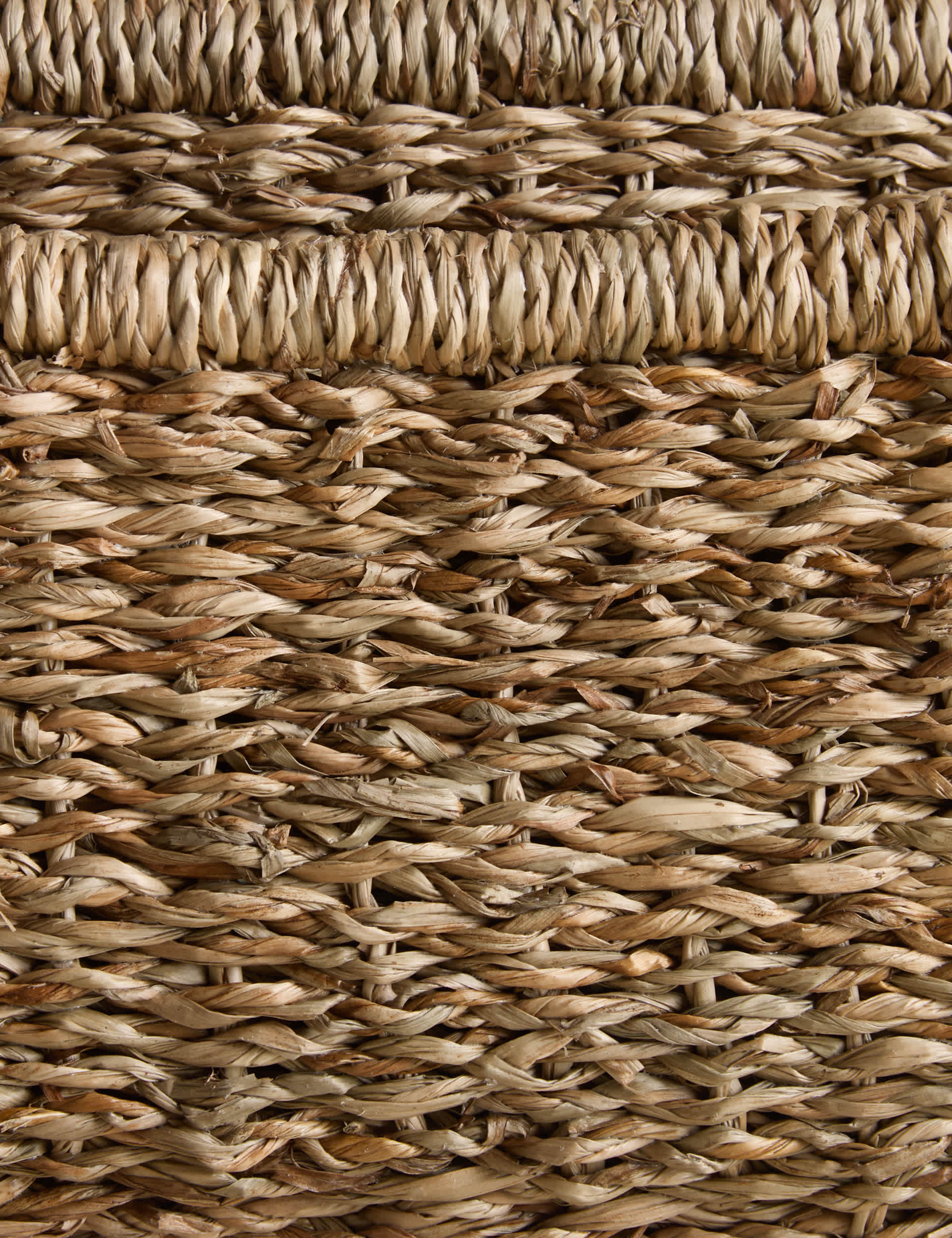 Seagrass rectangular baskets set of 2 (British brand)