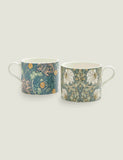 Morris & Co Set of 2 Seaweed Mugs, imported from the UK