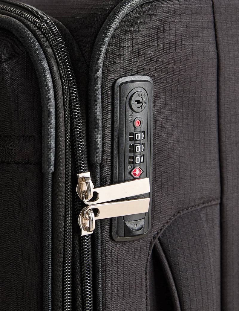 Seville soft suitcases set with cabin and underseater - British product