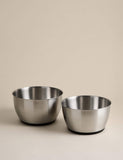 Stainless steel mixing bowls set of 2 - British product