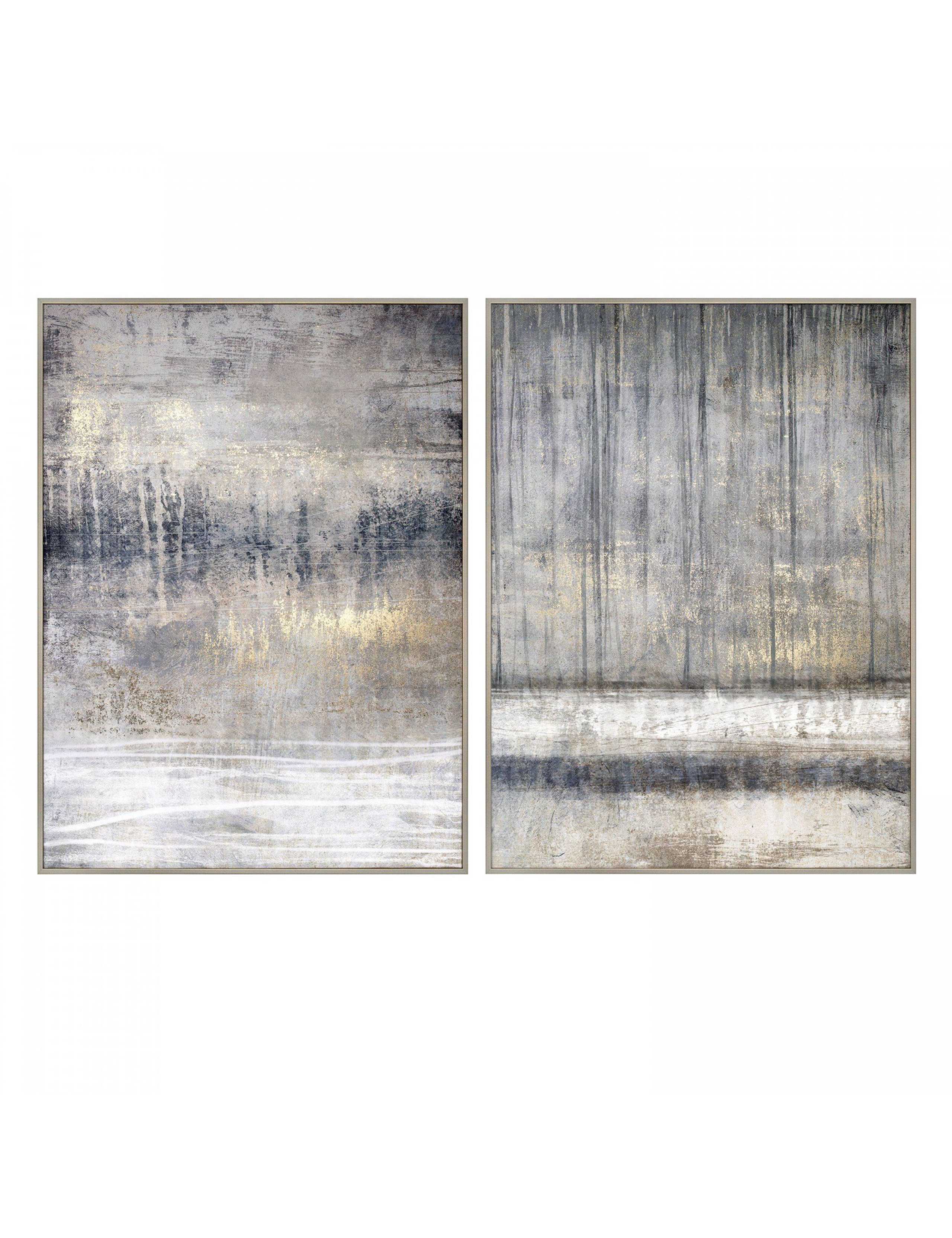 Gallery Direct Torrent framed canvas set, imported from the UK