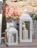 TruGlow set of two decorative LED lanterns for outdoor use - British product