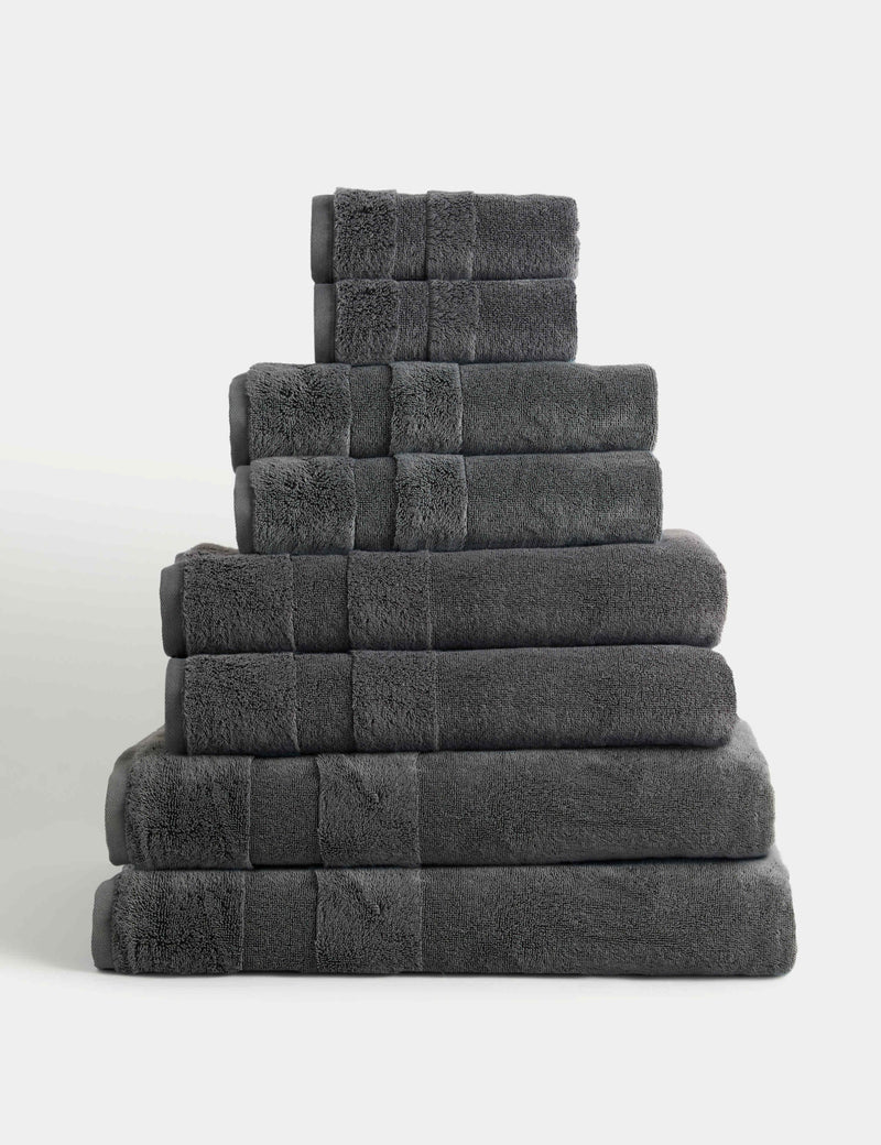 Set of two Turkish cotton towels (British brand)