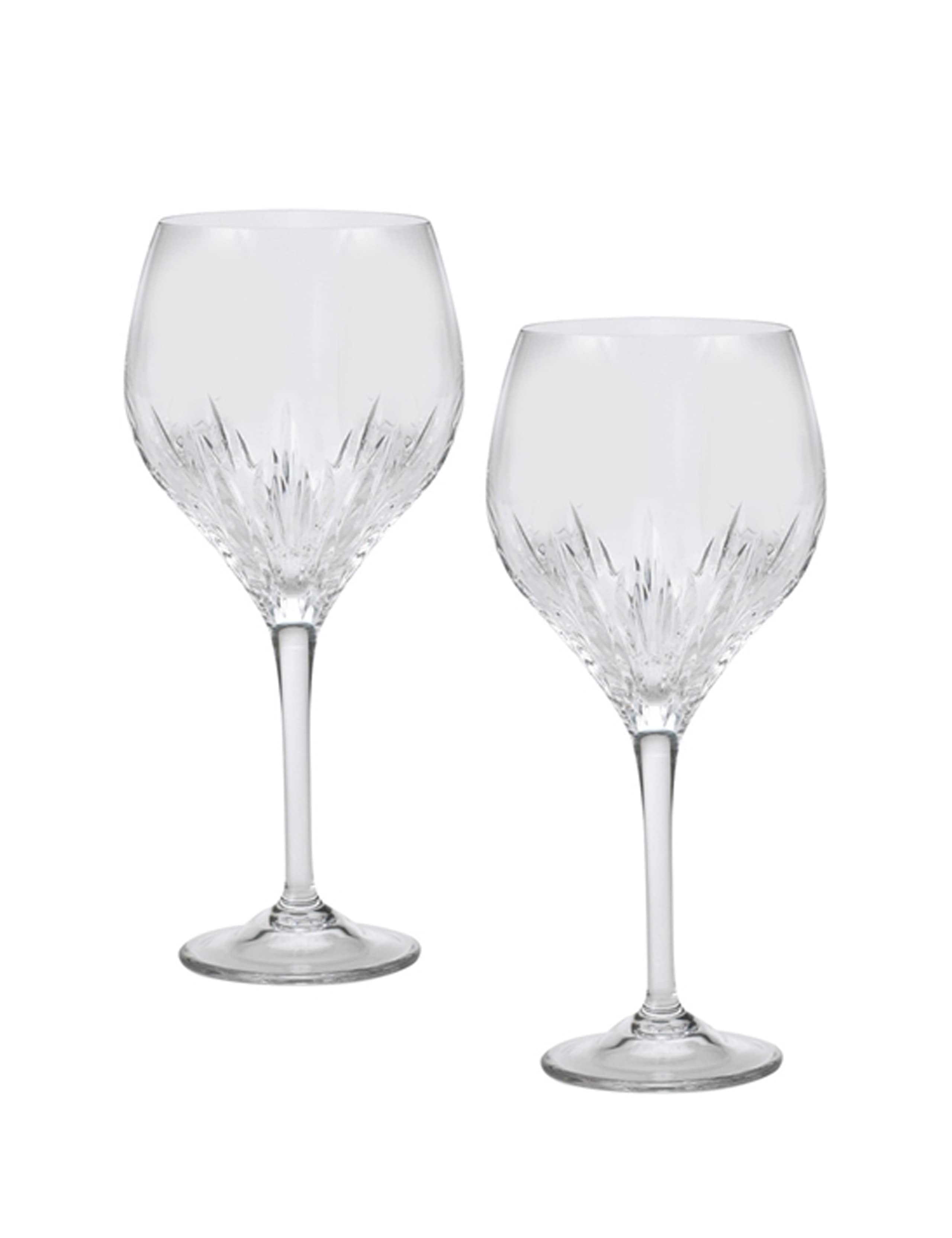 Vera Wang Duchesse crystal goblets set of 2, imported from the UK