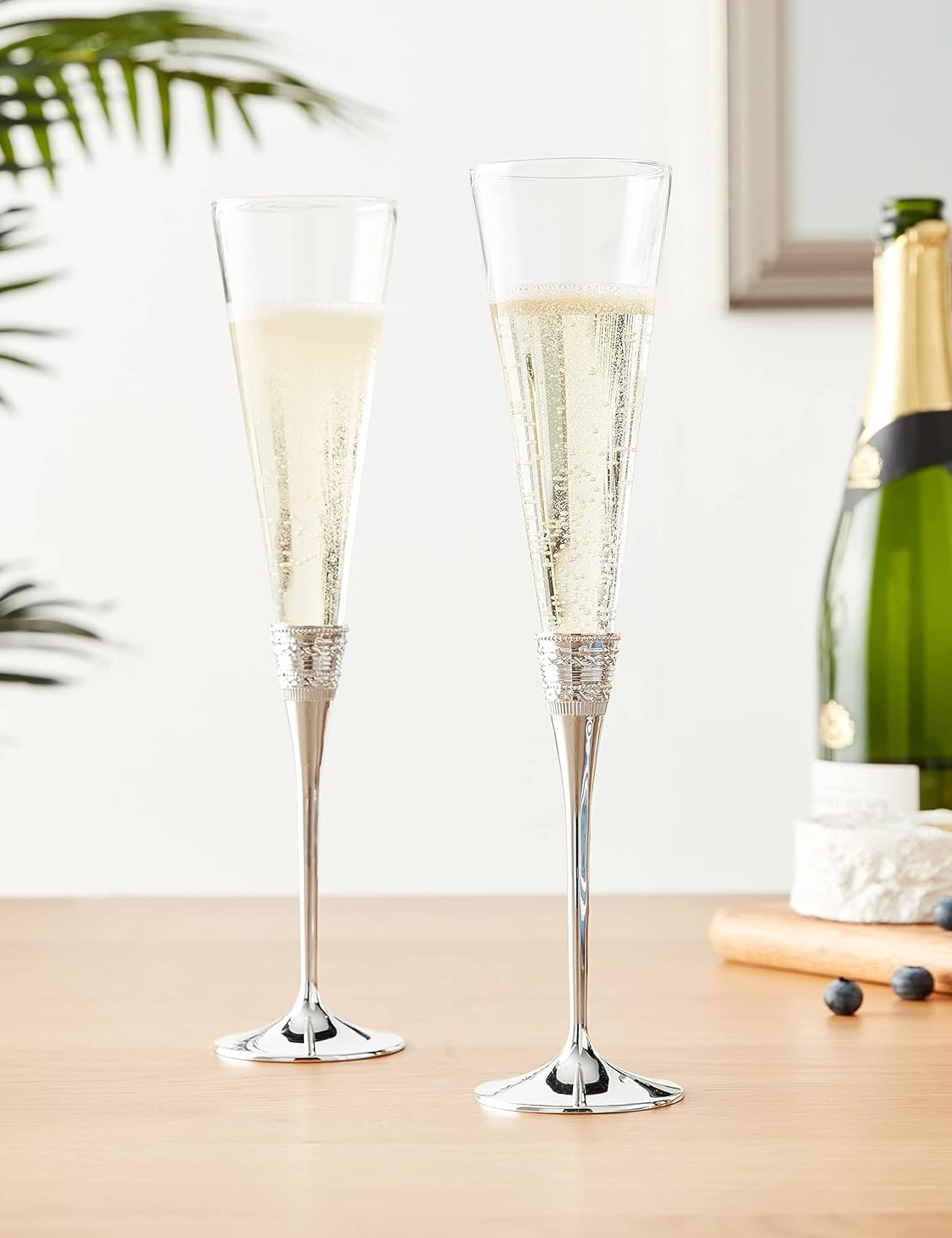 Vera Wang With Love crystal toasting flutes set of 2, UK version
