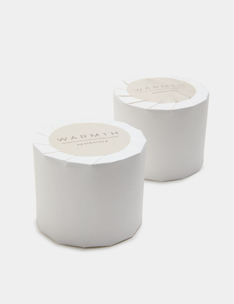 Apothecary Warmth candle refills set of 2, imported from the UK