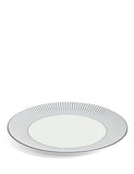 Wedgwood Gio Pinstripe plates set of 2 23.8cm, imported from the UK