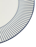 Wedgwood Gio Pinstripe plates set of 2 23.8cm, imported from the UK