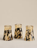 Set of three animal confetti candle holders (British brand)